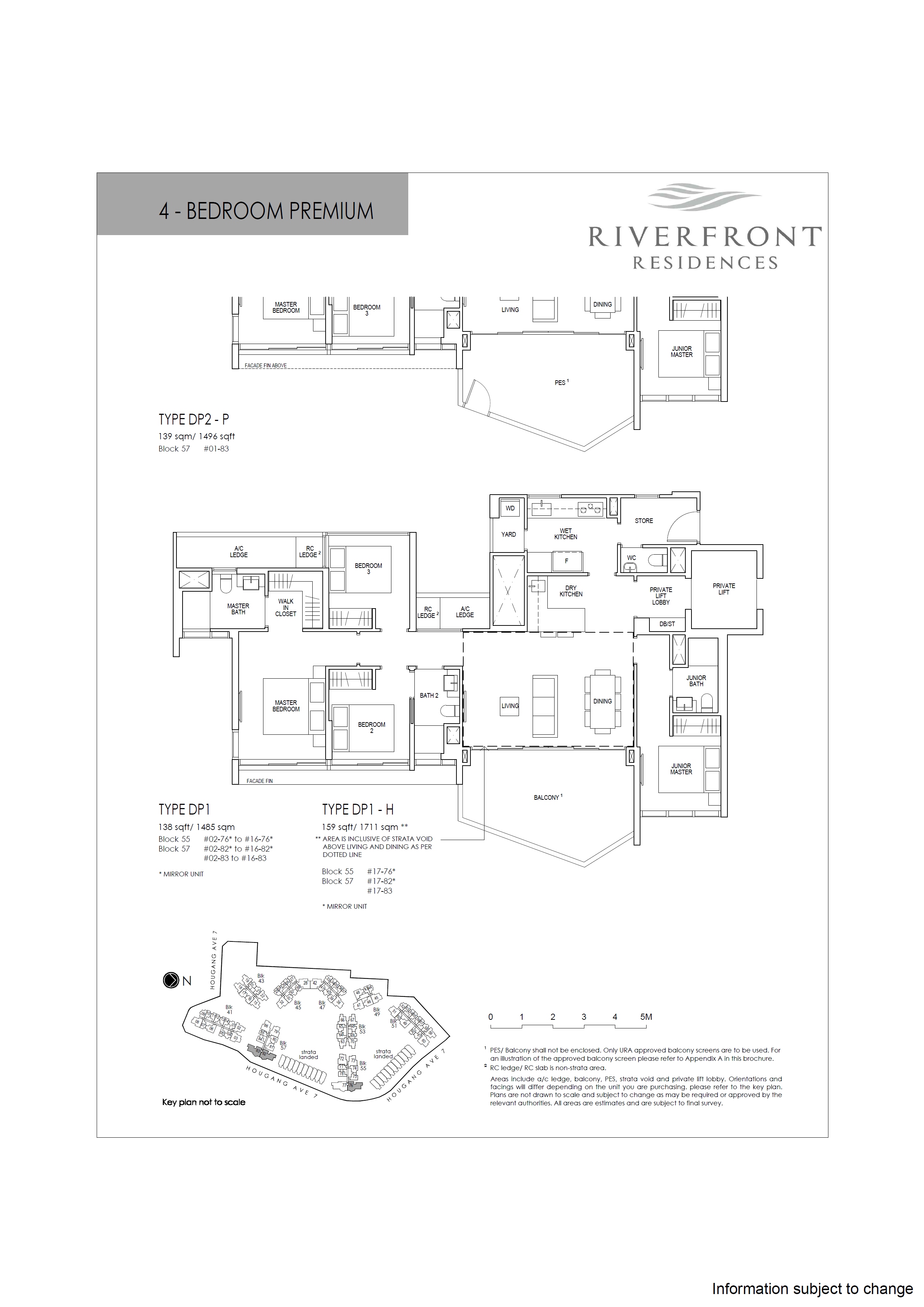 Riverfront Residences 1 Bedroom Floor Plan 27